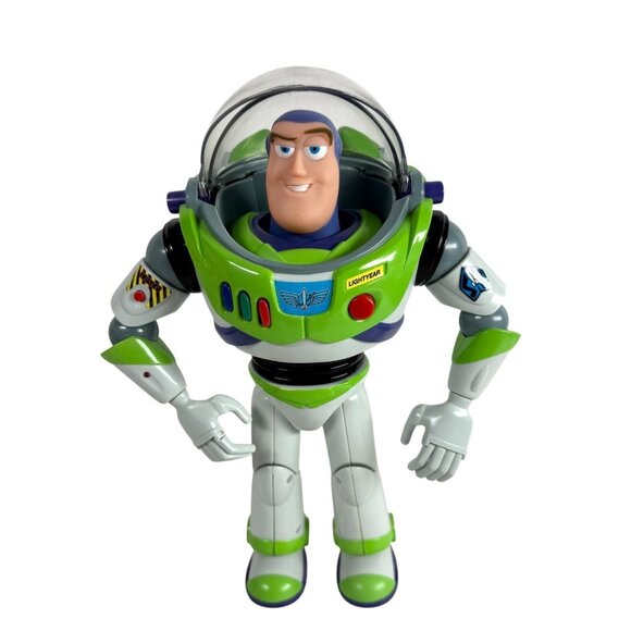 Disney Buzz Lightyear 12" Ultimate Talking Action Figure Think Way 62809 Tested - Picture 3 of 12